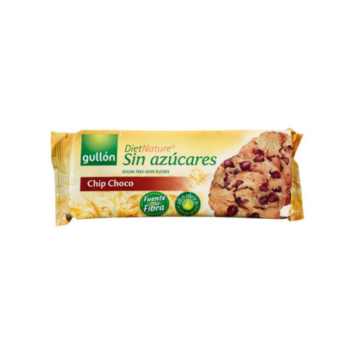 BOLACHA ZERO AÇUCARES CHOCO CHIP GULLON 125GR