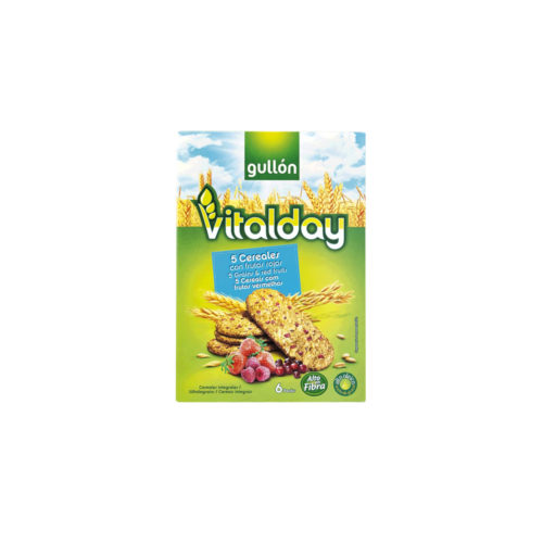 BOL VITALDAY CEREAIS-FRUTOS ROJOS GULLON 240GR