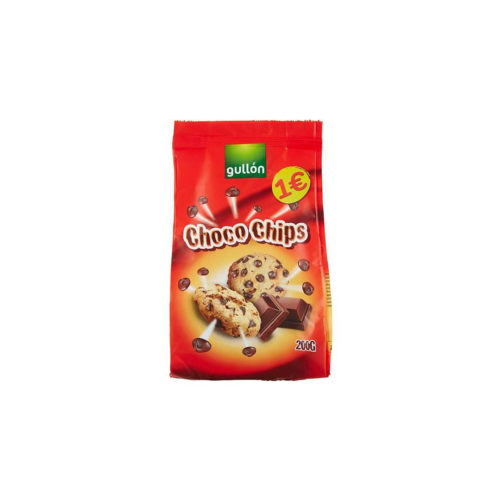 BOL GULLON CHOCO CHIPS 175GR