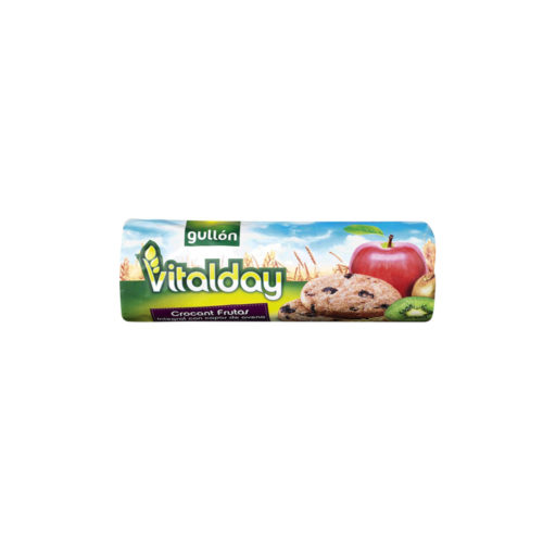 BOL VITALDAY GULLON CROCANTE FRUTOS AVEIA 300GR