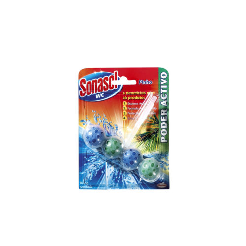 BLOCO SANITARIO BREF WC PODER ACTIVO PINHO 50GR