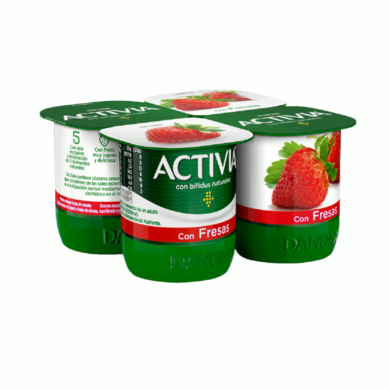 IOG ACTIVIA PED MORANGO 4X120GR