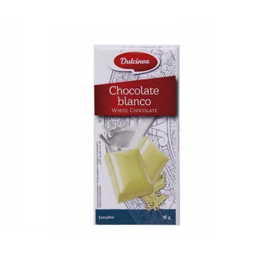 CHOC BRANCO 75GR DULCINEA