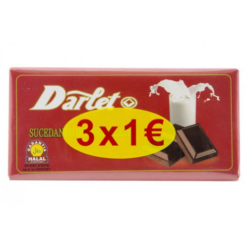 CHOC DARLET SUCEDÂNEO 3X75GR