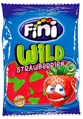 GOMAS FINI WILD STRAWBERRIES 90GR MORANGOS