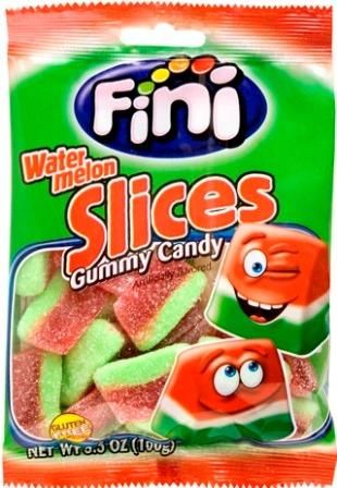 GOMAS FINI WATERMELON SLICES 100GR MELANCIAS