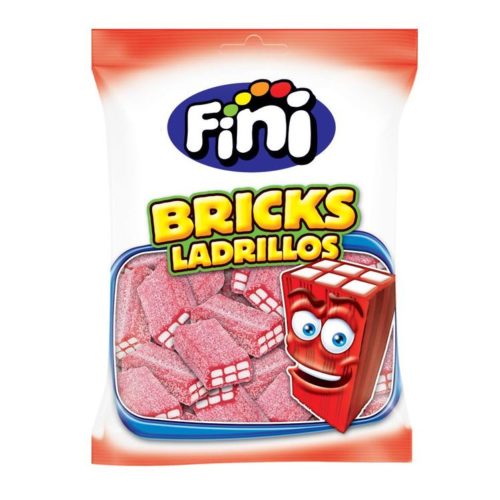 GOMAS TIJOLOS MORANGO PICA FINI 90GR