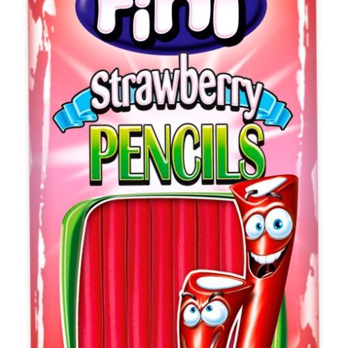 GOMAS FINI STRAWBERRY PENCILS 100GR RELLENO FRESA