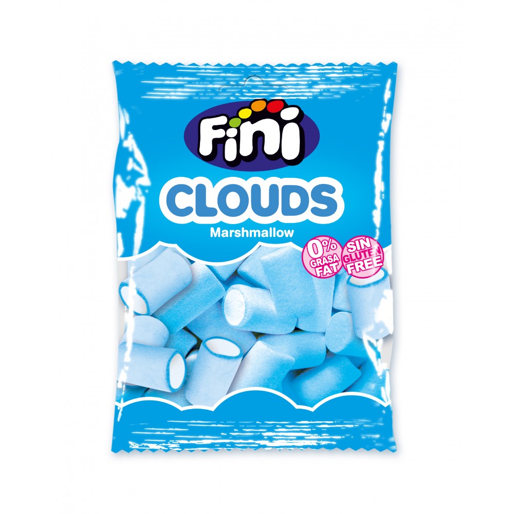 GOMAS FINI CLOUDS TACO AZUL BICOLOR 80GR