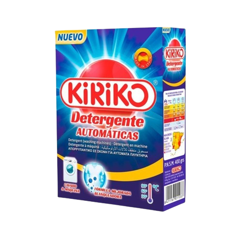 DET ROUPA MAQUINA PO KIRIKO 400GR