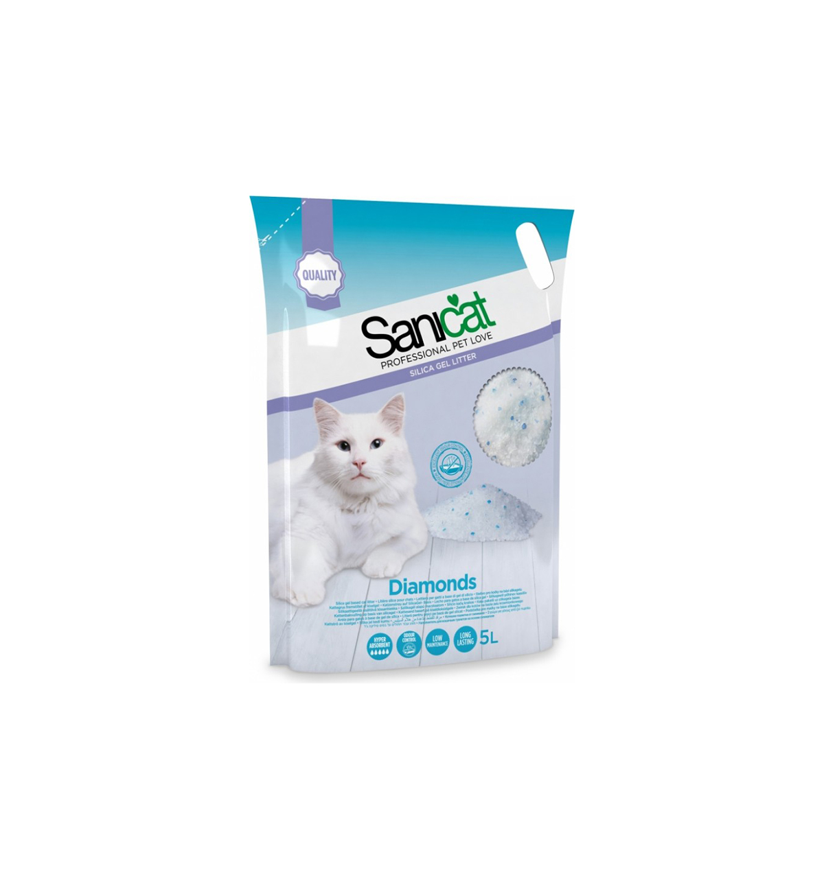 AREIA SILICA DIAMONDS SANICAT 5LT