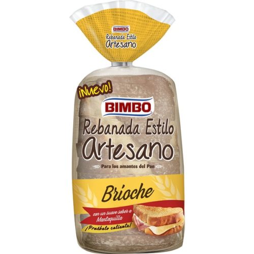 PÃO BRIOCHE BIMBO 550G REBANADA ESTILO ARTESANO