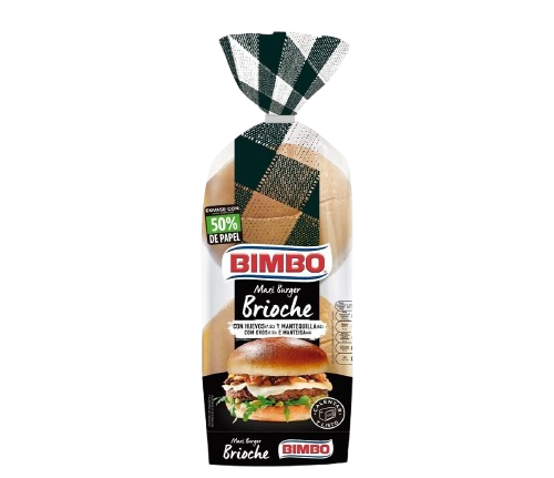 PÃO MAXI BURGUER BRIOCHE BIMBO 4UN