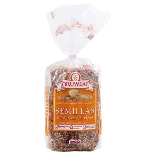 PÃO FORMA SÉSAMO E LINHAÇA OROWEAT 550GR