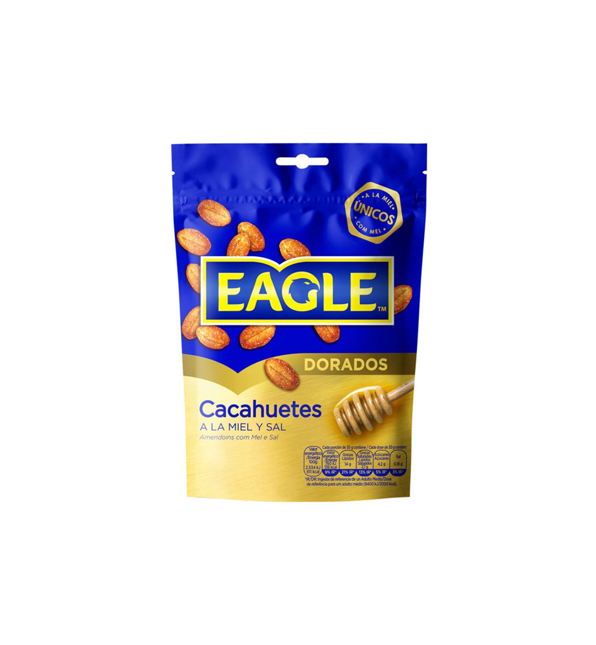 APERITIVO AMENDOIM MEL SAL EAGLE 75GR
