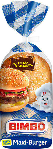 PÃO HAMBURGUER MAXI BIMBO 4UN