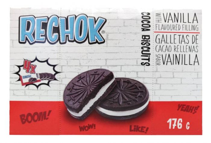 BOL RECHOK CACAU 176G VANILLA