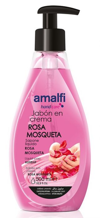 SABONETE LIQUIDO ROSA MOSQUETA AMALFI 500ML