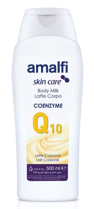 LEITE CORPORAL AMALFI Q10 500ML