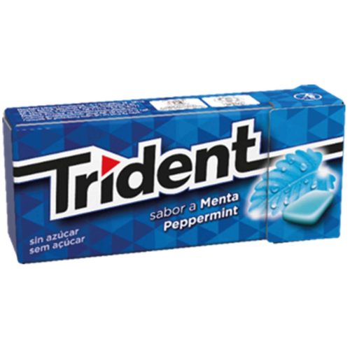 PASTILHAS FRESH PEPPERMINT TRIDENT 14GR