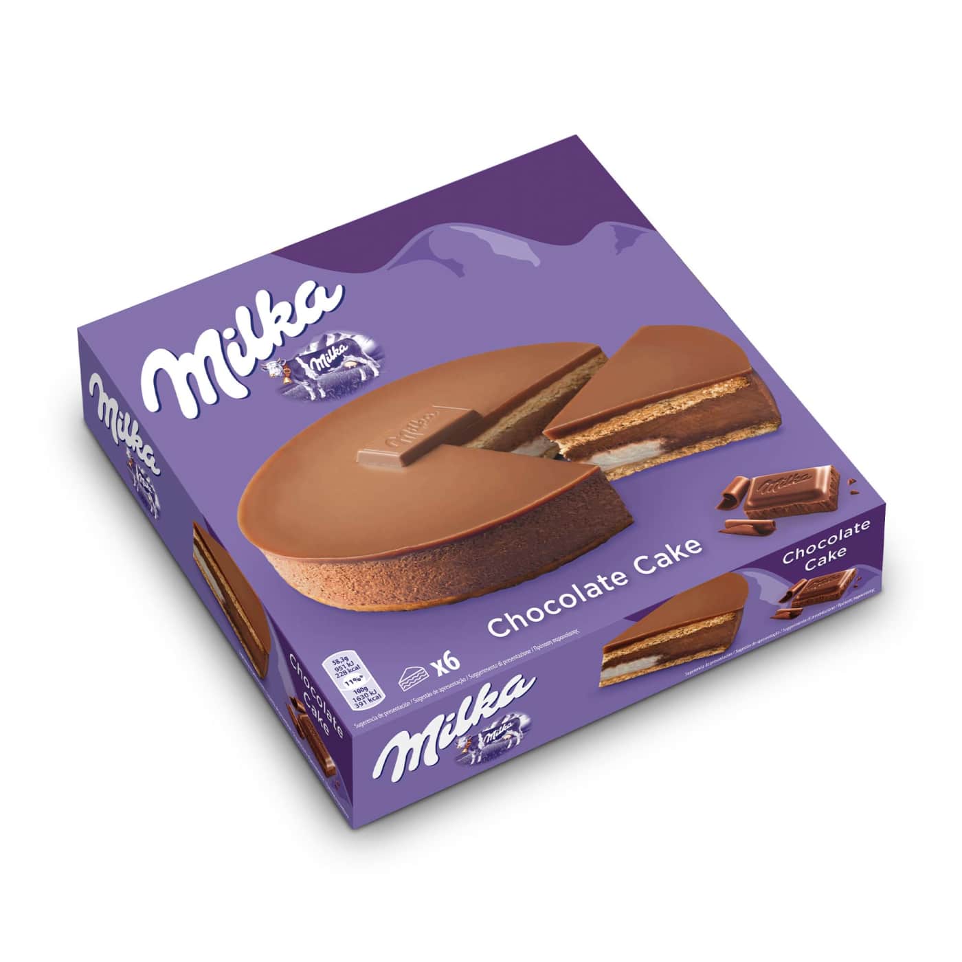 TARTE CHOCOLATE MILKA 350GR