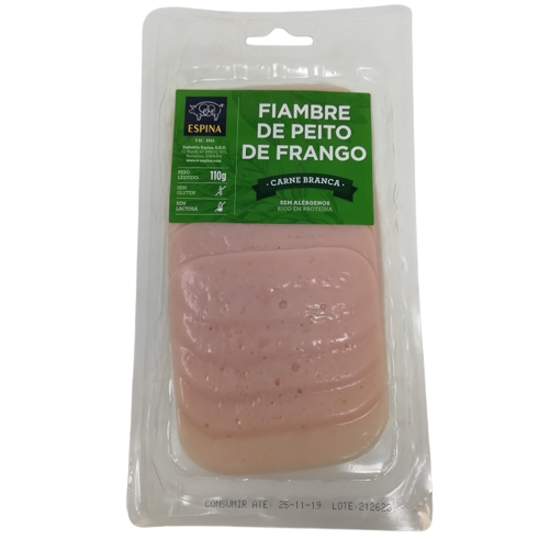 FIAMBRE PEITO FRANGO FATIAS 110GR SKIN