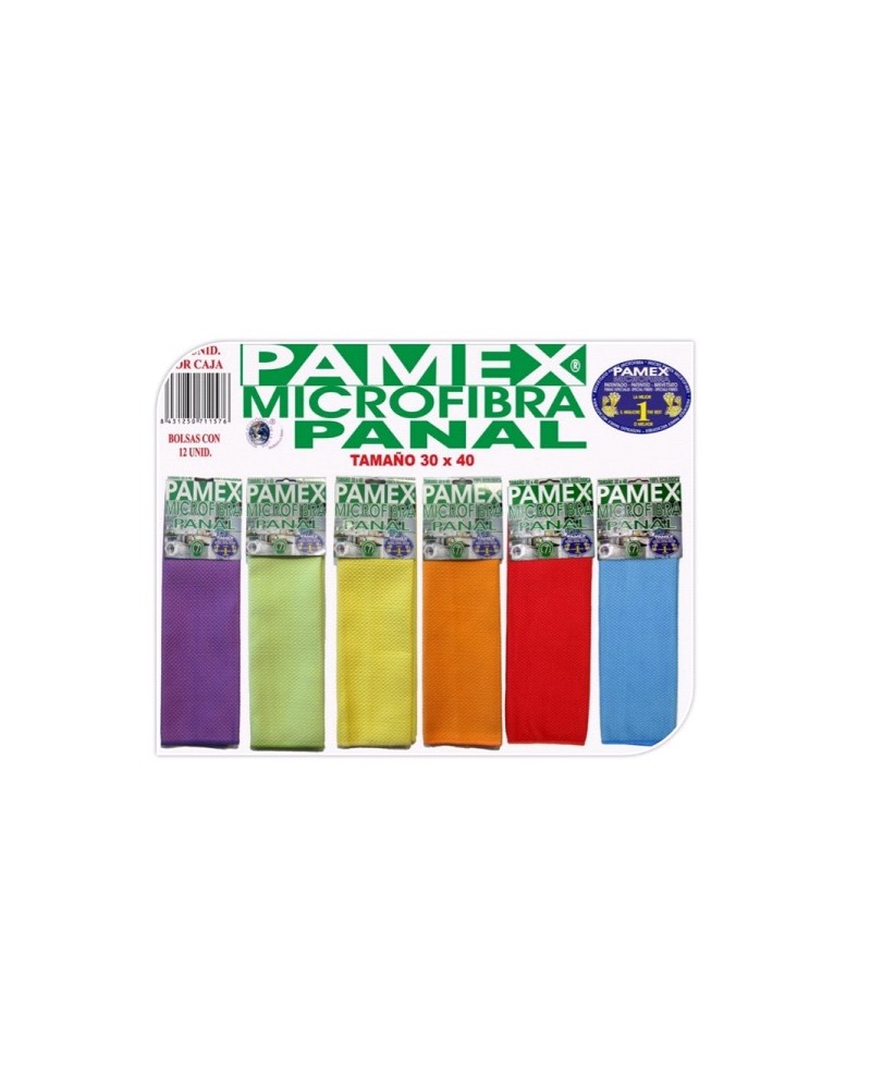 PANO MICROFIBRA PANAL PAMEX 30X40CM