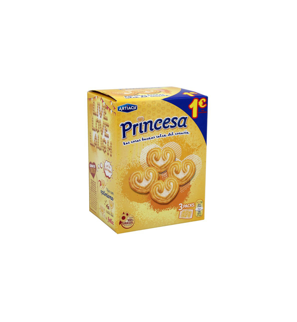 BOLACHA PRINCESA ORIGINAL 90GR
