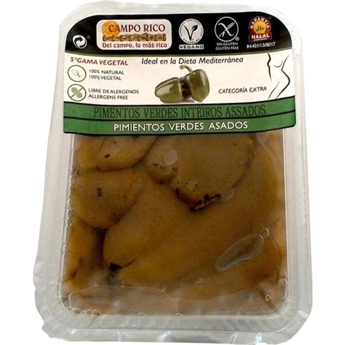 PIMENTO VERDE ASSADO 500GR