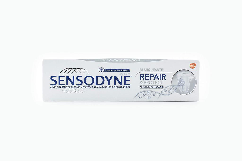PASTA DE DENTES REPARA & PROTEGE BRANQUEADORA SENSODYNE 75ML
