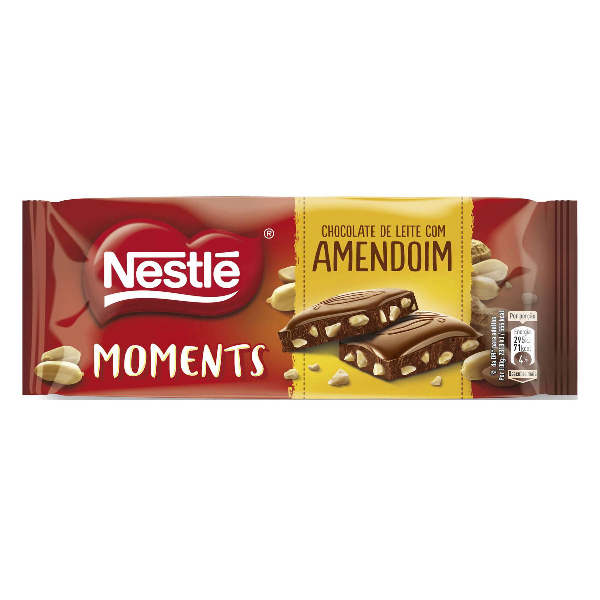 CHOC NESTLE LEITE AMENDOIM 90GR