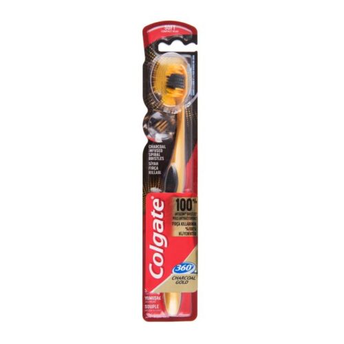 ESCOVA 360º GOLD CHARCOAL COLGATE
