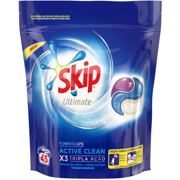 DET SKIP ULTIM TRI ACT CLEAN 45CAPS
