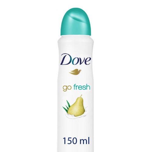 DESODORIZANTE SPRAY GOFRESH PÊRA & ALOE VERA DOVE 48H 150ML