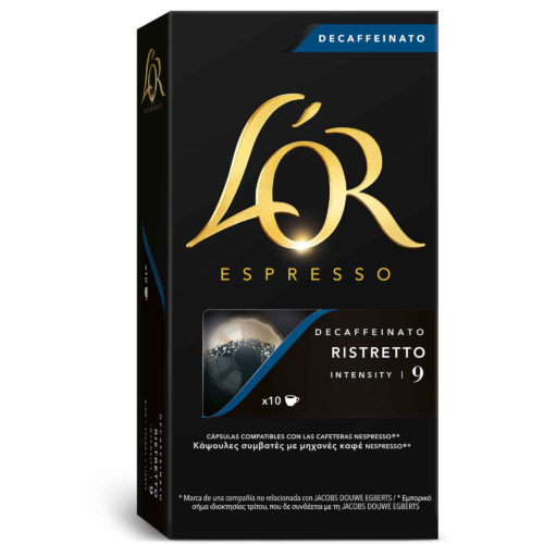 CAP CAFÉ L'OR  RISTRETTO DESCAF 10U