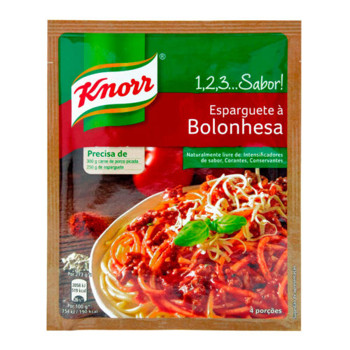 PREPARADO 123 BOLONHESA KNORR 42GR