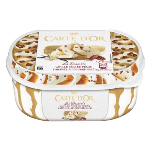 GELADO CARTE D'OR ART VANILLA PECAN 825ML