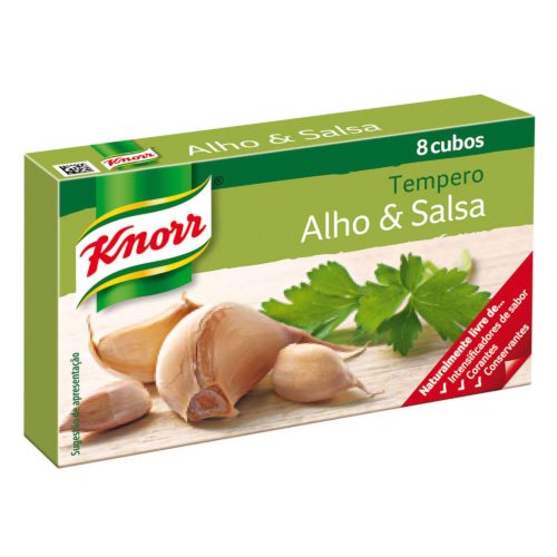 TEMPERO HORTA KNORR ALHO SALSA 8CUB