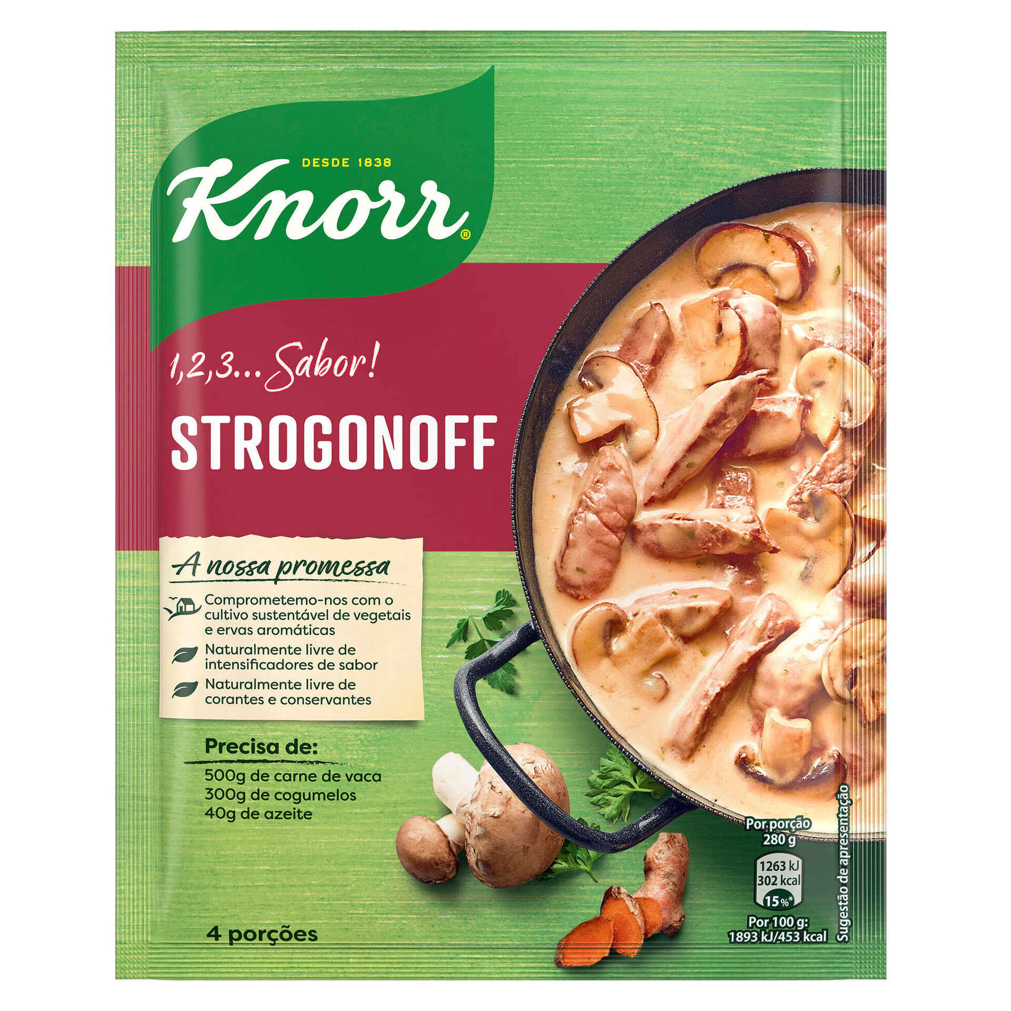 PREPARADO 123 STROGONOFF KNORR 33GR
