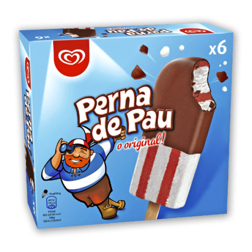 GELADO PERNA DE PAU 6X70ML