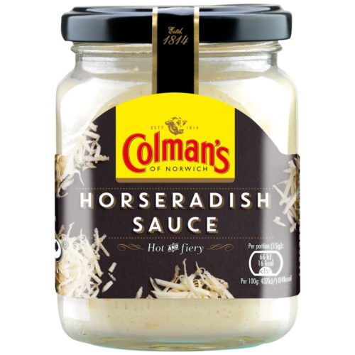 HORSERADISH SAUCE COLMAN'S 136GR