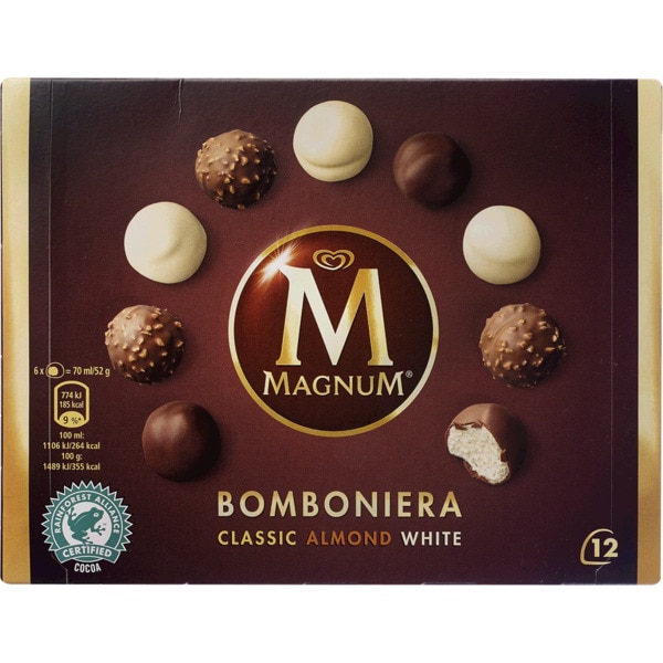 GELADO MAGNUM BOMBONIERA 140ML