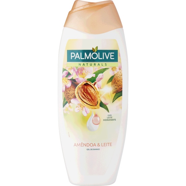 GEL BANHO PALMOLIVE LEITE&AMENDOAS 500ML