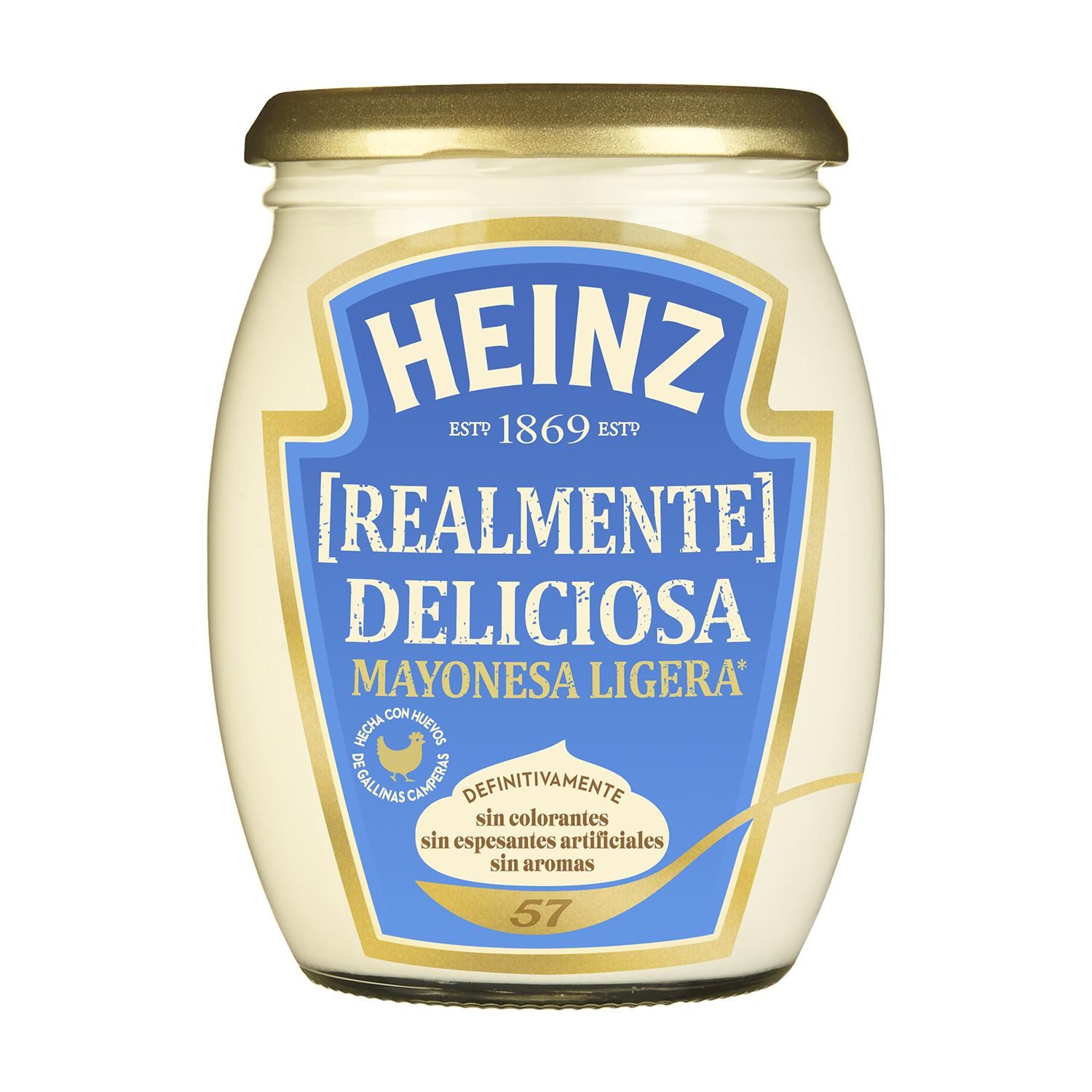 MAIONESE LIGHT HEINZ FRASCO 480ML