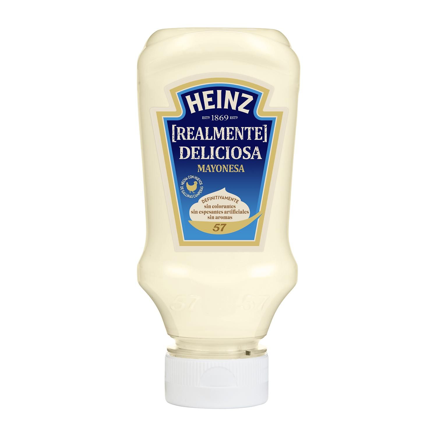 MAIONESE DELICIOSA HEINZ TOP DOWN 215GR