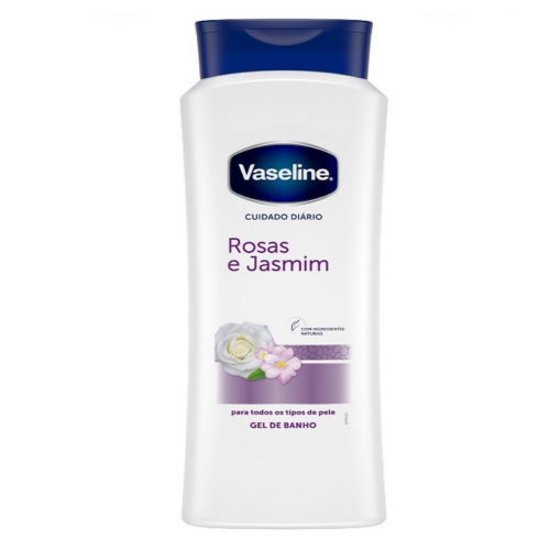 GEL BANHO ROSAS JASMIM VASELINE 700ML
