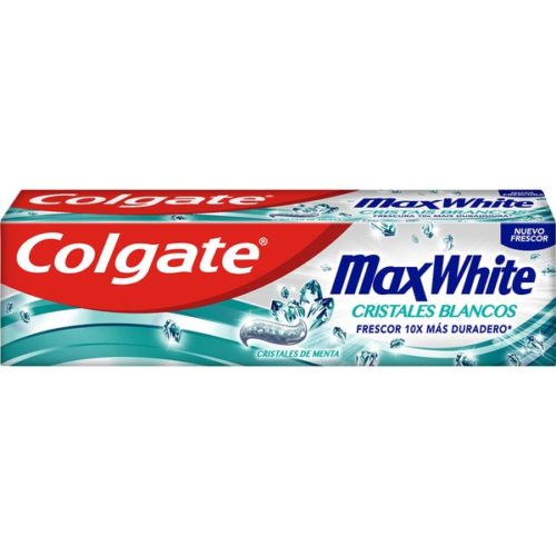 PASTA DE DENTES MAX WHITE CRISTAIS BRANCOS COLGATE 75ML