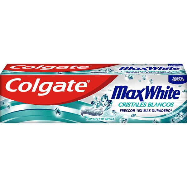 PASTA DE DENTES MAX WHITE CRISTAIS BRANCOS COLGATE 75ML