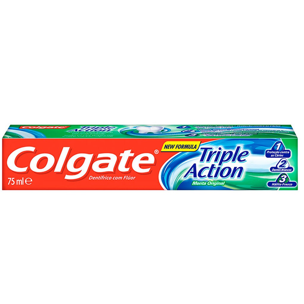 P DENTES COLGATE TRIPLE ACTION 75ML