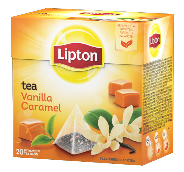 CHA LIPTON BAUN&CARAMELO 20SAQ